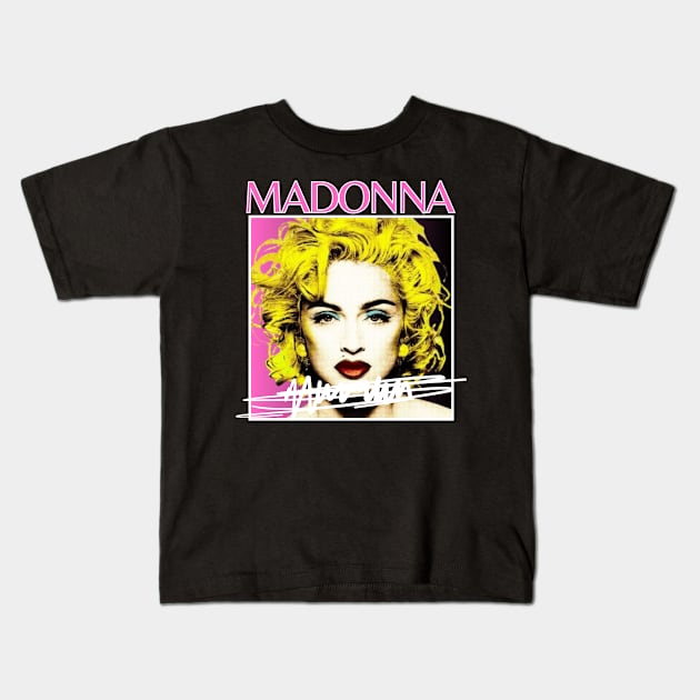 Madonna///original retro Kids T-Shirt by DetikWaktu